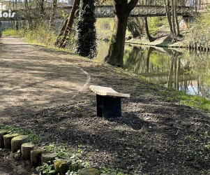 Signalétique touristique | Gamme Bien-Être - Siege meditation - Tourcoing