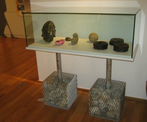 Signalétique touristique - Présentoir - Vitrine de musée - Fabrication PIC BOIS