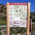 Panneau d’information – Voie impériale