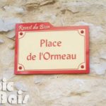 Plaque de rue – Signalisation place