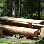 Table de pique nique – Bancs en rondins