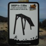 Panneau d’information – Consigne VTT