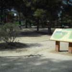 Table de lecture – Plan du parc