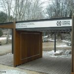 Panneau de circulation – Abri parc
