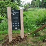 Panneau d’information – Consignes site