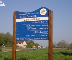 Signalétique touristique - SIL - Liste d'entreprises - Fabrication PIC BOIS