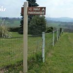 Directionnel sentier – Table panorama