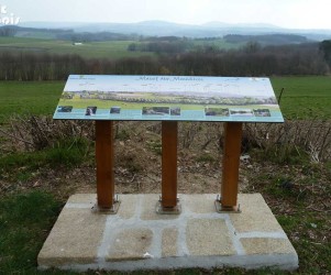 Signalétique touristique - Table d'orientation - Maison du par - Fabrication PIC BOIS
