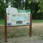 Panneau d’information – Plan parcours