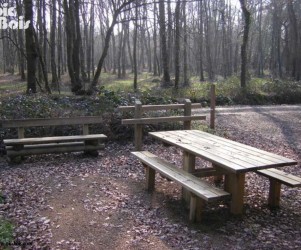 Signalétique touristique - Table de pique-nique - Vue globale - Fabrication PIC BOIS