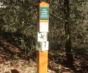 Signalétique touristique - Mobilier interactif - Correspondances - Fabrication PIC BOIS