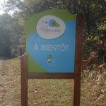 Panneau d’information – Départ du lac