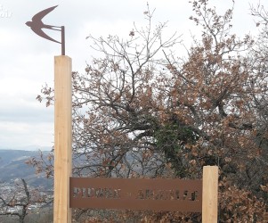 Signalétique touristique - Enseigne - Sentier d'interprétation - Fabrication PIC BOIS