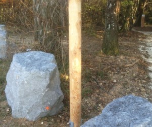 Signalétique touristique - Directionnel sentier - Sentier confort - Fabrication PIC BOIS