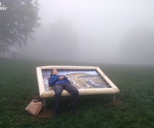 Signalétique touristique - Bâche - Hamac - Fabrication PIC BOIS