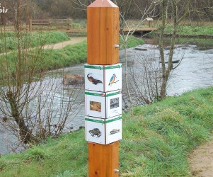 Signalétique touristique - Mobilier interactif - La faune et flore - Fabrication PIC BOIS