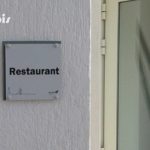 Plaque de porte – Accueil Restaurant