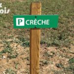 Panneau de circulation – Parking crèche
