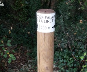 Signalétique touristique - Balisage - Site d'escalade - Fabrication PIC BOIS