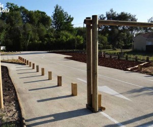 Signalétique touristique - Panneau de circulation - Portique - Fabrication PIC BOIS