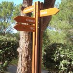 Directionnel sentier – Aire d’accueil