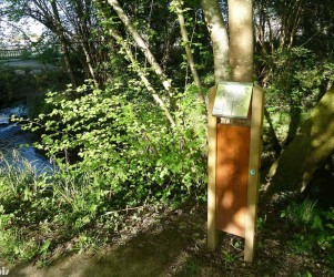 Signalétique touristique - Mobilier interactif - Description arbre - Fabrication PIC BOIS