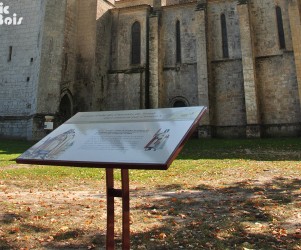 Signalétique touristique - Table de lecture - Patrimoine local - Fabrication PIC BOIS