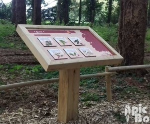 Signalétique touristique - Mobilier interactif - Quizz - Fabrication PIC BOIS