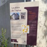 Panneau d’information – L’église