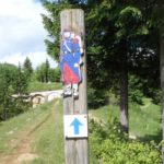 Directionnel sentier – Silhouette