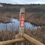 Plaque thématique – Borne avec QR code