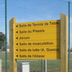 Directionnel piéton – Complexe sportif