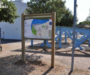 Signalétique touristique - Gamme Classéo - Sentiers de randonnées - Fabrication PIC BOIS