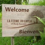 Enseigne – Bienvenue bilingue