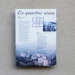 Panneau d’information – Quartier vieux