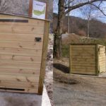 Corbeille – Cache conteneur porte