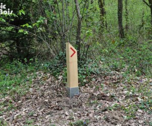 Signalétique touristique - Balisage - Enjeux de la forêt - Fabrication PIC BOIS