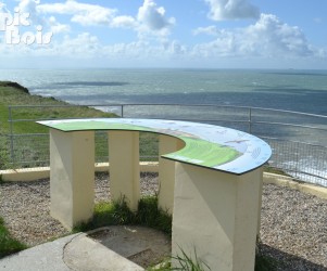 Signalétique touristique - Table d'orientation - Le oiseaux - Fabrication PIC BOIS