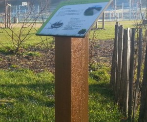 Signalétique touristique - Table de lecture - Randonnée découverte - Fabrication PIC BOIS