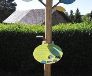 Signalétique touristique - Table de lecture - Randonnée VTT - Fabrication PIC BOIS