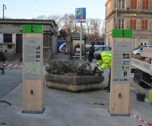 Signalétique touristique - Totem - Activités de commune - Fabrication PIC BOIS