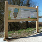 Panneau d’affichage – Plan de sentier