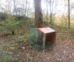 Signalétique touristique - Table de lecture - Table avec miroirs - Fabrication PIC BOIS