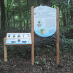 Panneau d’information – Noms arbres