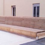 Banc – En mélèze
