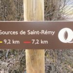 Directionnel sentier – 2 parcours