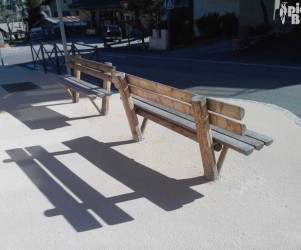 73-bramans-bancs-furca-en-ville.jpg Signalétique touristique - Banc - En ville - Fabrication PIC BOIS