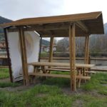 Table de pique nique – Bâche décorée