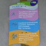 Plaque thématique – Ski de fond