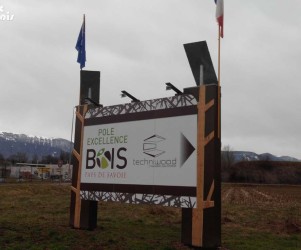 Signalétique touristique - Enseigne - Zone d'activités - Fabrication PIC BOIS